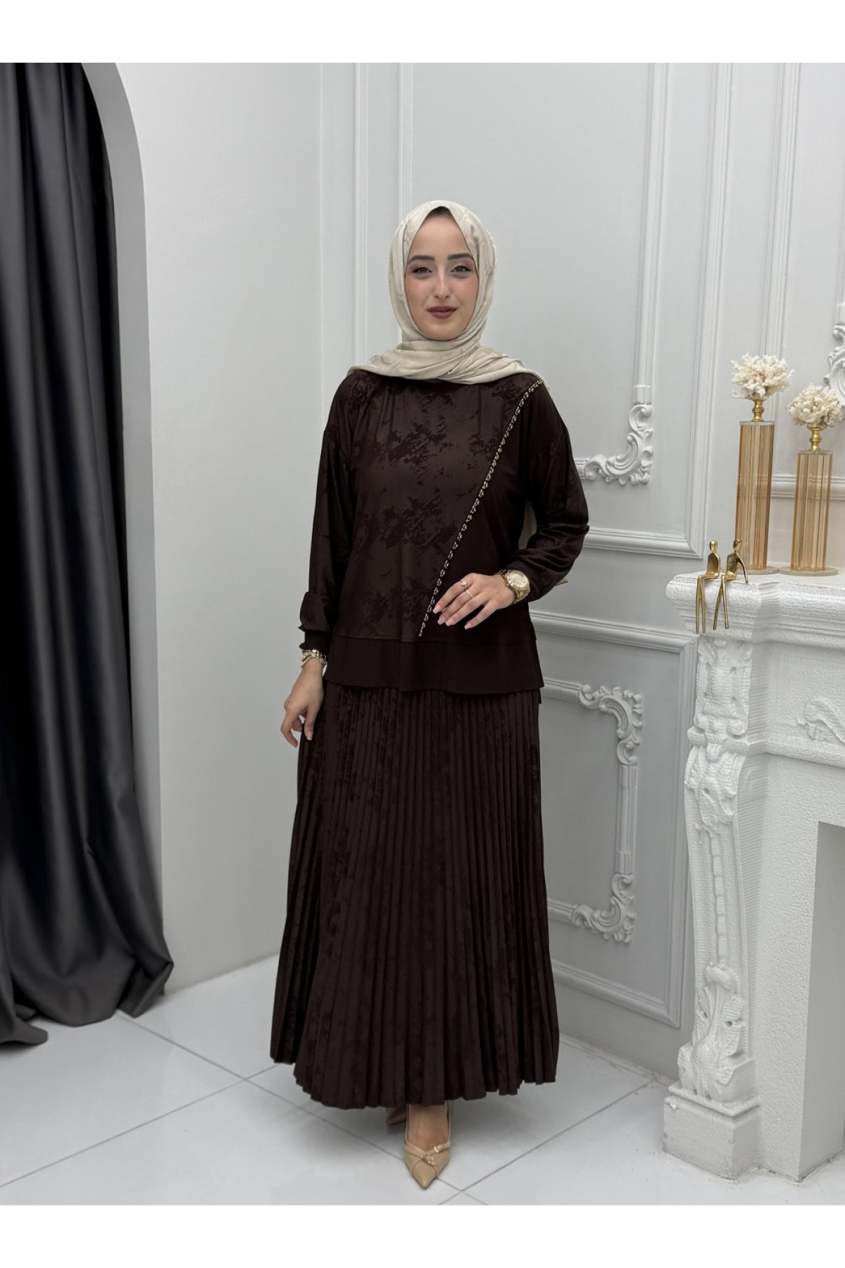 SUZAN TAKIM -KAHVERENGİ